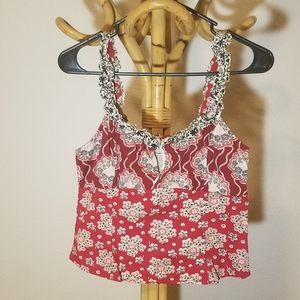 Elevenses Multi Print Crop Top